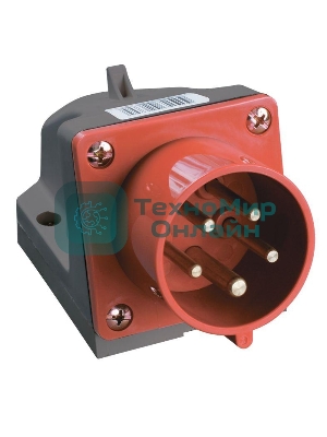 Вилка эл. наруж. уст. 16А 3P+PE+N 380В IP44 ССИ-515 IEK PSR52-016-5