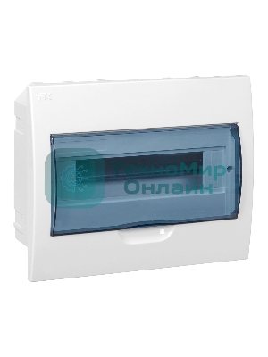 Бокс ЩРВ-П-12модулей встраиваемый пластик IP41 MKP12-V-12-40-10 IEK