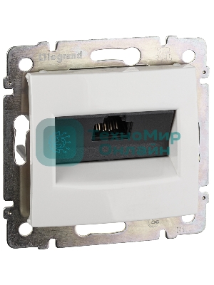 Компьютерная розетка Legrand Valena 774230, белая RJ45 5 кат UTP