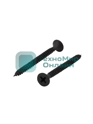 Саморез гипсокартон-металл Kranz 3.5х45, короб (200 шт./уп.)