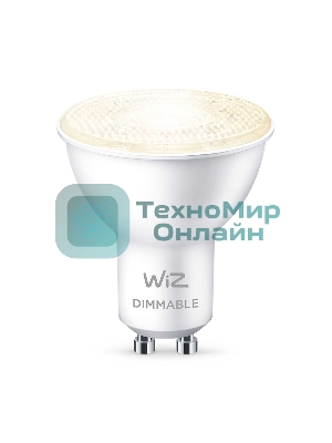 Лампа светодиодная WiZ Wi-Fi BLE 50W GU10 927 DIM 1PF/6