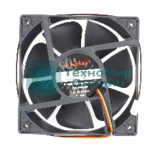 Вентилятор для корпуса Gembird 18661 черный, 120 мм, 2500 об/мин, 38.65 дБ, 3 pin