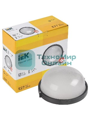 Светильник IEK 100Вт черный (LNPP0-1101-1-100-K02)