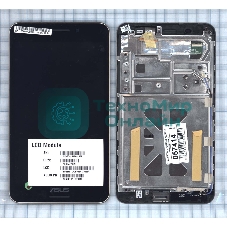 Модуль (матрица + тачскрин) для Asus FonePad 7 FE375CXG черный с рамкой