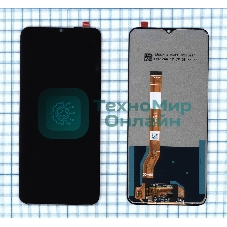 Дисплей для Realme C35 черный