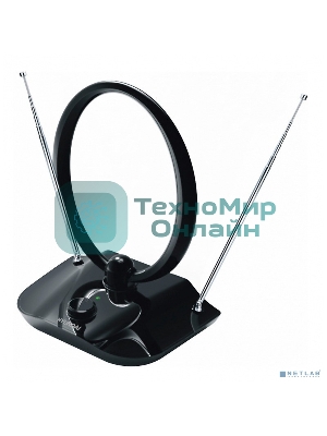 Антенна телевизионная Hyundai H-TAI400 30дБ активная черный