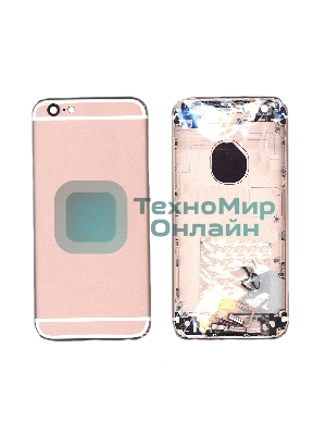 Задняя крышка для iPhone 6S (4.7) розовый