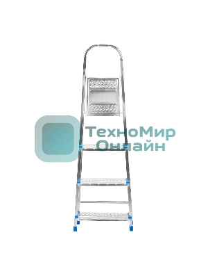 Стремянка Сибртех 4 ступени, стальная, оцинкованная