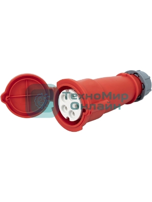 Блок распределения питания Powercom PDU-32AVMS24-18C3-6C9-3P верт.размещ. 18xC13 6xC19 с сетевым мониторингом 3x32A EN 60309 2м