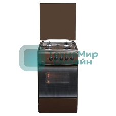 Плита Газовая Flama FG 2426 B коричневый