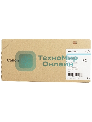 Картридж струйный Canon PFI-706 PC (6685B001) фото голубой (700 мл) для Canon iPF8300S/8400/9400S/9400