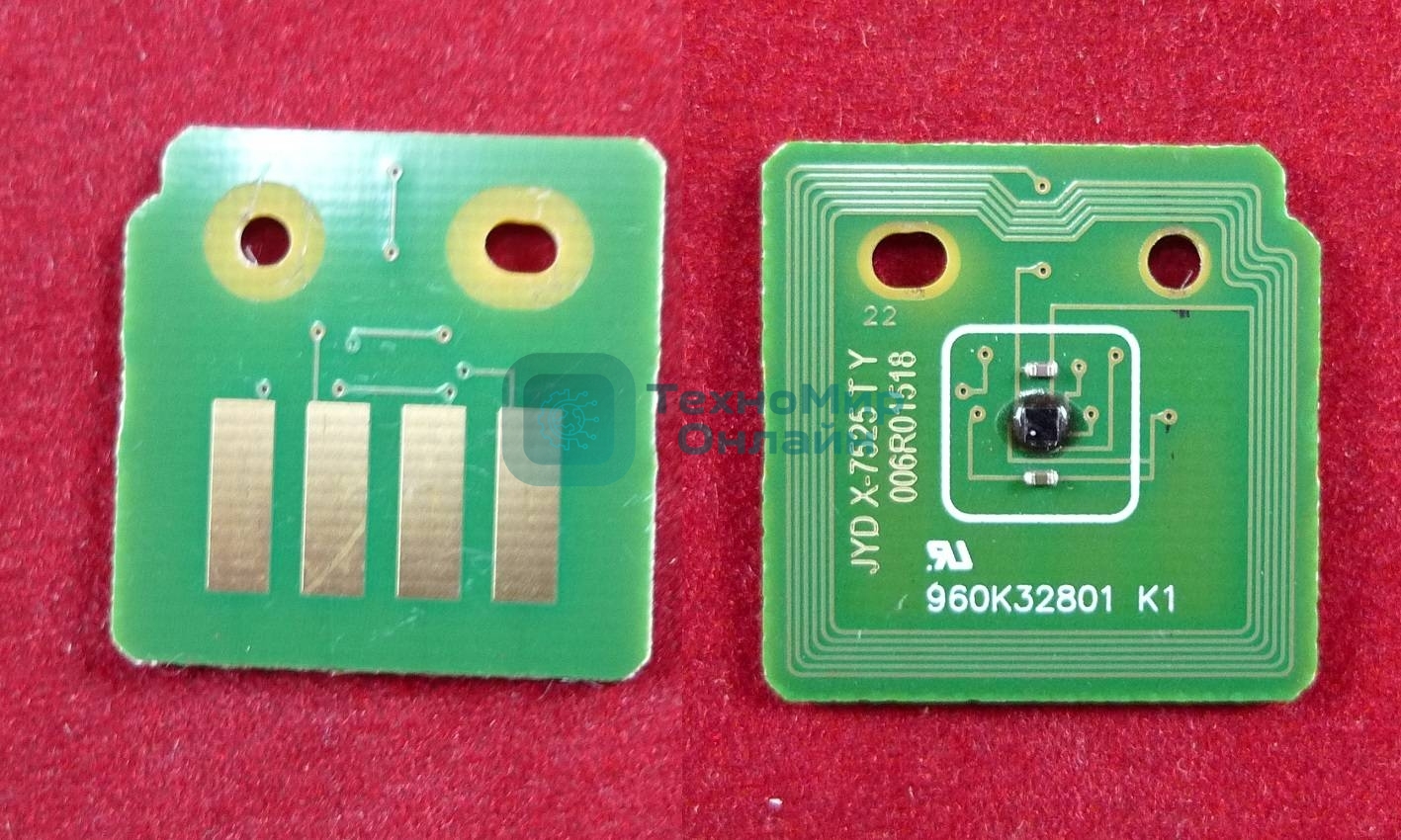 Чип ELP для Xerox WorkCentre 7525/7530/7535/7545/7556/7855 Yellow (006R1518) 15K (Китай)