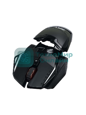Мышь проводная игровая Mad Catz R.A.T. 1+ (ADNS3050, USB, 3 кнопки, 2000 dpi) черная