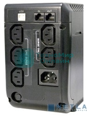 Источник бесперебойного питания Powercom Imperial IMP-525AP 315Вт 525ВА черный