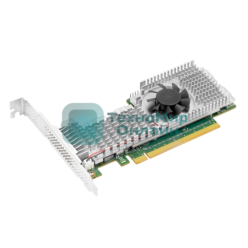 Адаптер LR-LINK PCle4.0 x16 4*SFF-8654 8i NVMe Switch Adapter