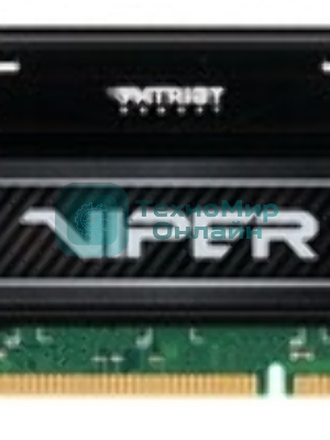 Оперативная память Patriot Viper 3, DDR3, 8GB (2x4 GB), 1600 MHz, CL9, DIMM, радиатор, черный