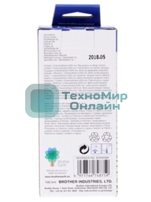 Чернила пигментные Brother BT6000BK черный (108 мл, 6000 стр.) для Brother DCP-T300/T500W/T700W