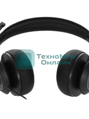 Гарнитура Acer OHW309 чёрный, проводная, USB/mini jack 3.5 мм