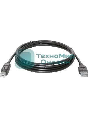 Кабель USB Defender USB04-10 USB2.0 AM-BM, 3.0м