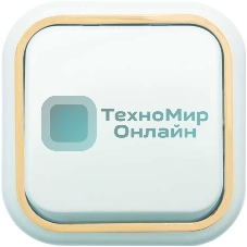 Выключатель Кунцево-Электро 1-кл. ОП Валентина 10А IP20 А16-038 белый/зол.