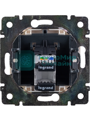 Компьютерная розетка Legrand Valena 774230, белая RJ45 5 кат UTP