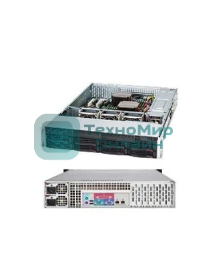 Корпус SuperMicro CSE-825TQC-R802LPB 2U SC825TQC 8 x 3.5