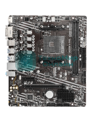 Материнская плата MSI A520M-A PRO, AM4, AMD A520, 2xDDR4, 4xSATA, 1xM.2, 1xPCIe 3.0 x16, 1xDVI-D, 1xHDMI, 1x 1Gb LAN, 2xUSB 2.0, 4xUSB 3.2 Gen 1, 3x3.5 мм, 7.1, mATX