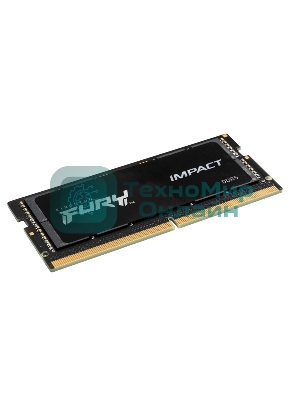 Оперативная память Kingston Fury Impact, DDR5, 32GB (1x32GB), 4800MHz, CL38 SO-DIMM
