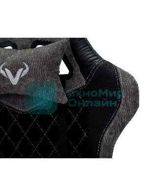 Кресло Бюрократ VIKING 7 KNIGHT B FABRIC черный, ткань, 120 кг, механизм качания