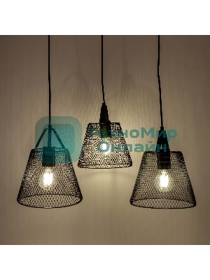 Светильник подвесной HIPER H155-2 3E2740Вт черный