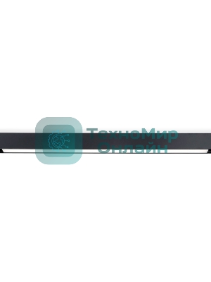 Светильник трековый светодиодный GL4013 BK черный IP20 36W 4200K 48V 900*22*45
