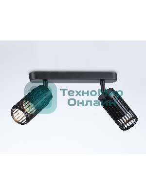 Светильник Ambrella light TN51685/2 BK черный GU10/2 260*60*180