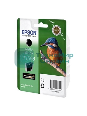 Картридж струйный Epson C13T15984010 черный матовый (850 стр) для Epson St Ph R2000