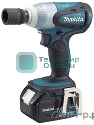 Гайковерт Makita DTW251RME Гайковерт аккумуляторный ударный DTW251RME 18В,2х4Ач Li-ion,0-3200у\м,230Нм,квадрат 1\2