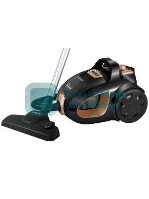 Пылесос Centek CT-2534 черный/бронзовый, 450/2400 Вт, уборка сухая, пылесборник контейнер 2 л