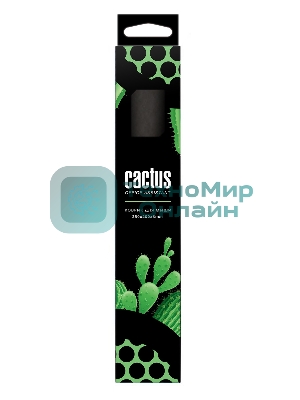 Коврик для мыши Cactus CS-MP-D01S черный 250x200x3мм