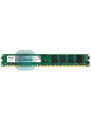 Оперативная память NETAC Basic, DDR3, 4GB (1x4GB), 1600MHz, CL11, DIMM