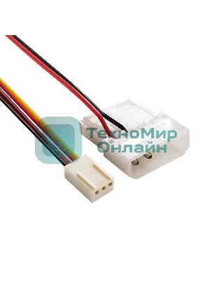 Вентилятор для корпуса ExeGate EX12025B3PM черный, 120 мм, 1550 об/мин, 25 дБ, 3 pin