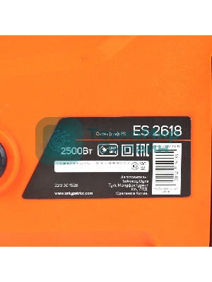 Пила цепная электрическая Patriot ES 2618, 2.5кВт,18' шина, продольный двигатель, плавный пуск, бесключевая натяжка цепи