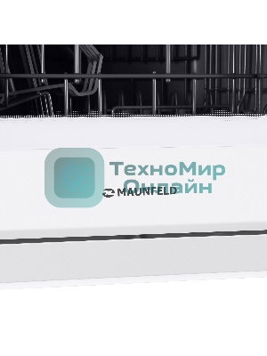 Посудомоечная машина Maunfeld MWF07IM, белый, 42 см, 3 компл., 58 дБ, класс B