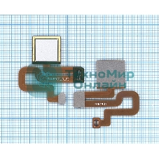Шлейф со сканером отпечатка пальца для Xiaomi Redmi Note 3 белый