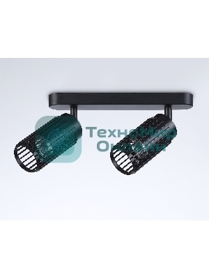 Светильник Ambrella light TN51685/2 BK черный GU10/2 260*60*180
