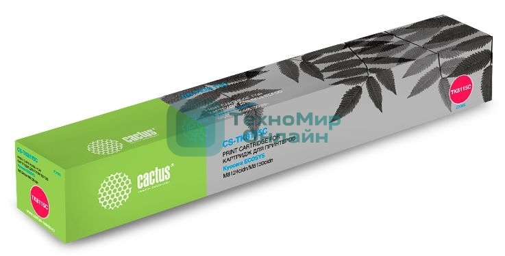 Картридж лазерный Cactus CS-TK8115С голубой (6000 стр.) для Kyocera Mita Ecosys M8124cidn/M8130cidn