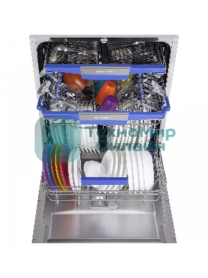 Встраиваемая посудомоечная машина Maunfeld MLP-12IMR, черный, 59.8 см, 14 компл., 44 дБ, класс A++