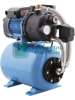 Насосная станция ДЖАМБО 70/50П-241100Вт глубина до 8м высота до 50м 4200л/ч 24л