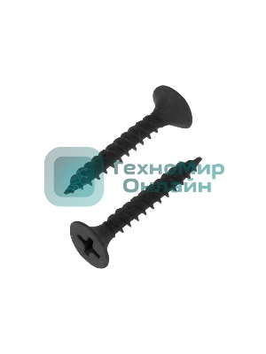 Саморез гипсокартон-металл Kranz 3.5х25, упаковка поставщика