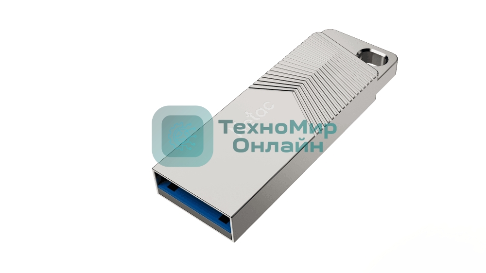 Флешка USB Netac UM1 (NT03UM1N-016G-32PN), 16Gb, USB 3.2, R/W 150/45, серебристый