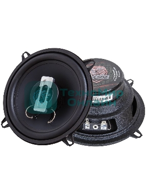 Колонки автомобильные Kicx RX 502 4Ом 13см (5дюйм) (ком.:2кол.) коаксиальные двухполосные