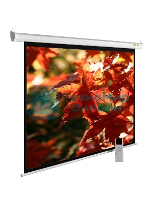 Экран Cactus 150x200 см SIlverMotoExpert CS-PSSME-200X150-WT 4:3 настенно-потолочный рулонный белый (моторизованный привод)
