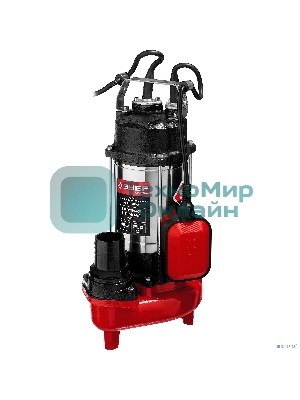 Насос ЗУБР НПФ-450 фекальный погружной 450Вт пропускная способность 250 л/мин напор 12м чугунн